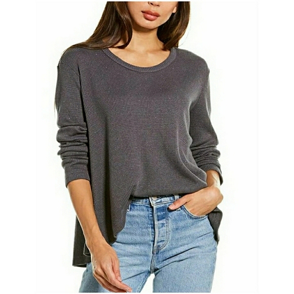 Wilt Distressed Hem Thermal Henley Small - Picture 6 of 6